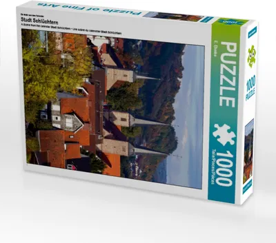 Produktbild von Calvendo Ein Motiv aus dem Kalender Stadt Schlüchtern 1000 Teile Puzzle hoch 480x640mm, Ehmke E.; 7452704