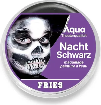 Produktbild von Schminke in Nacht-schwarz mit Aqua-Formulierung, leicht entfernbar, 15 g