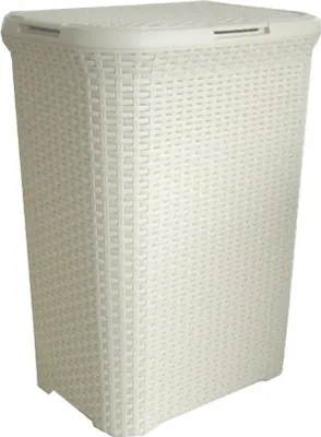 Produktbild von wäschekorb RATTAN 40l 45x27x62cm PH CREAM