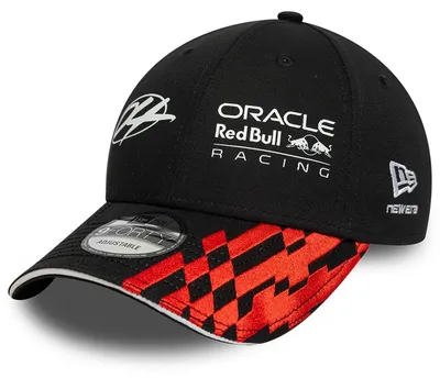 Immagine prodotto di Cappellino New Era 940 Checkerboard Red Bull F1, colore nero, taglia unica