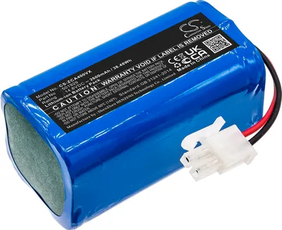 Zdjęcie produktu dla TECHTEK Bateria kompatybilny z [Zaco] A4s, A6, A8s, A9s, A9S Pro, kompatybilny z [Ariete] Briciola 2711, Briciola 2711/1, Briciola 2717, Briciola 271