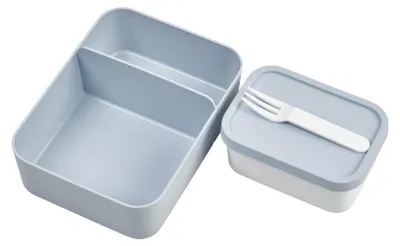 Produktbild von Mepal Bento-Einsatz für Lunchbox Take a Break Large | Nordic Blue | praktischer Facheinsatz für getrennte Aufbewahrung | BPA-frei | spülmaschinenfest | ideal für Snacks & Meal Prep