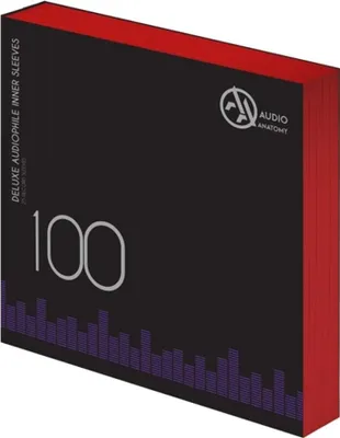 Obrázok produktu pre Various: 100x 12" Deluxe Audiophile Antistatic Inner Sleeves (Red) - Inandout Distribution - (Vinyl / Zubehör)