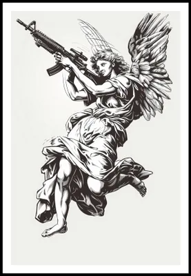 Produktbild von Plakat 61x91,5cm Kriegsengel