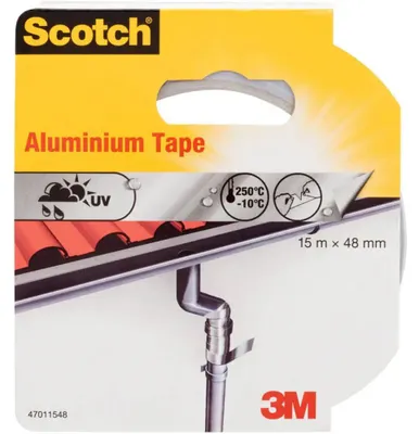 Image de Scotch 7100183851 Scotch Dichtungsband silber 48,0 mm x 15,0 m 1 Rolle