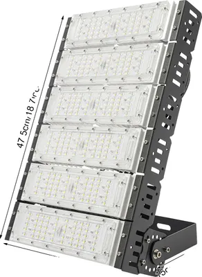 Obrázek produktu pro LED reflektor, vodotěsný IP67, energeticky úsporný, univerzální instalace, 300W