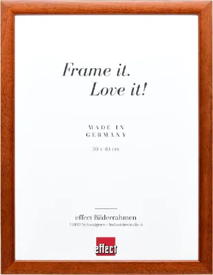 Produktbild von Fotorahmen aus Holz, Profil 43, braun, 60 x 80 cm