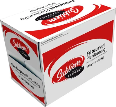 Obrázok produktu pre Subliem – rastlinný – fritovací tuk – 4×2,5 kg