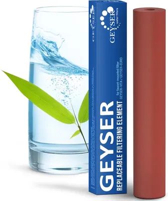 Produktbild von GEYSER EURO Aragon Filterkartusche Filterpatrone für Wasserhahnfilter, 3000 l Kapazität