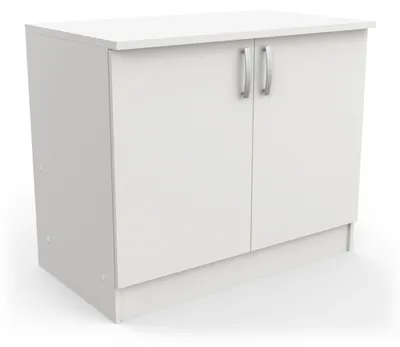 Obrázok produktu pre Kuchynská skrinka Nova – 100x60x85 cm – biela/dub