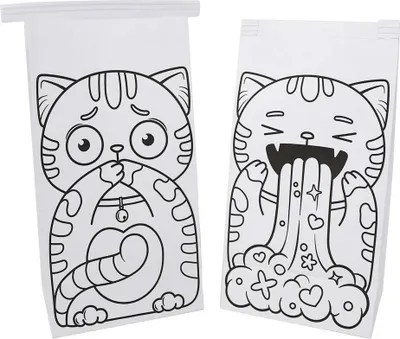 Produktbild von BIG FUDGE Kotztüten - 50 Stück 24 x 15 cm Spuckbeutel Verschließbar - Einweg Spucktüten für Kinder und Erwachsene bei Erbrechen oder Reisekrankheit im