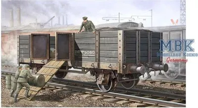 Immagine prodotto di Trumpeter Gondola ferroviaria tedesca 1:35, 01517