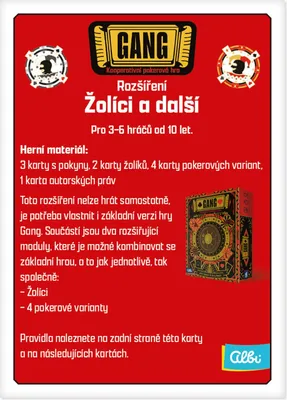 Zdjęcie produktu dla Albi Gang – rozszerzenie Żolíci