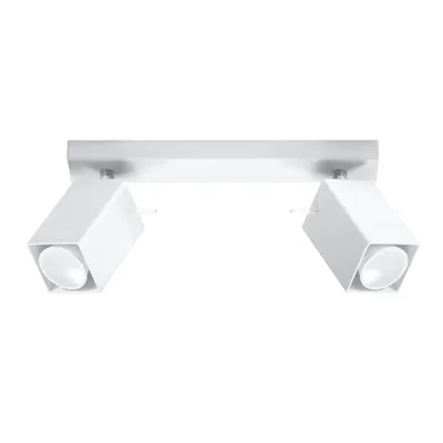 Immagine prodotto di Lampada da soffitto MERIDA 2 bianco 2xGU10 10W acciaio 16x6x30cm Sollux Lighting