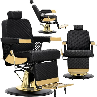 Zdjęcie produktu dla Fotel barberski Zeus fryzjerski hydrauliczny do salonu fryzjerskiego barber shop Barberking