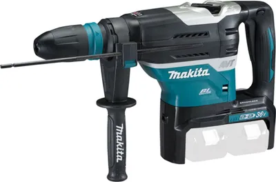 Produktbild von Makita DHR400ZKU, SDS Max, Schwarz, Blau, Bürstenloser Motor, 8 J, Akku, 18 V