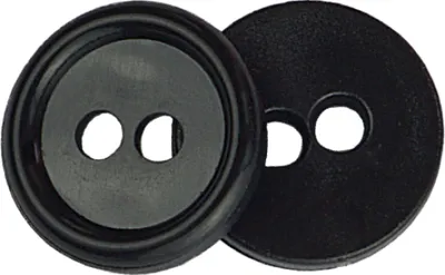 Zdjęcie produktu dla Guzik - średnica 11 mm - czarny