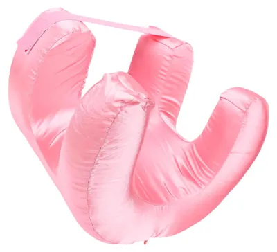 Produktbild von Weiches Nackenkissen mit langsamer Rückfederung für Zuhause und Reisen, hautfreundliches Memory-Schaum-Kissen, 1 Stück (PINK)