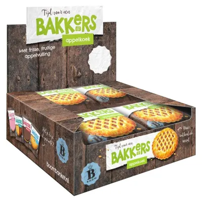 Image de Tarte aux pommes Boom fourrée aux pommes, 16 x 100 g, délicieuse collation