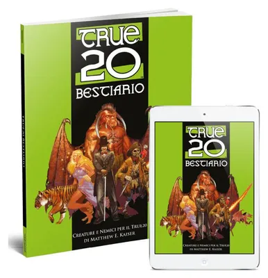 Imagen del producto de True20 - Bestiario (GDR) (Edición italiana) – Libro – Wyrd Edizioni