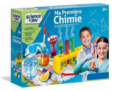 Image de Ma premiere chimie 100 experiences - labo science et jeu - clementoni - 52074 - jeu scientifique