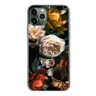 Produktbild von MuchoWow® Handyhülle Schutzhülle Hülle für iPhone 11 Pro Blumen - Natur - Muster Silikon Softcase Handy Hülle - Handy
