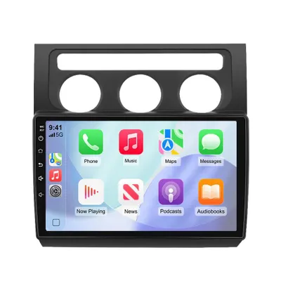 Zdjęcie produktu dla 64GB Android Radio samochodowe 10" VW Touran 1T (2003–2010) CarPlay Android Auto GPS Bluetooth