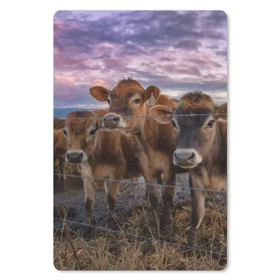 Produktbild von MuchoWow® Mauspad Mousepad Kuh - Tiere - Kühe 18x27 cm - Mousepads - Maus Mat - Pad - Mausunterlage