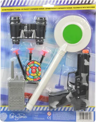 Image de Ensemble policier : accessoire de police, pistolet à billes