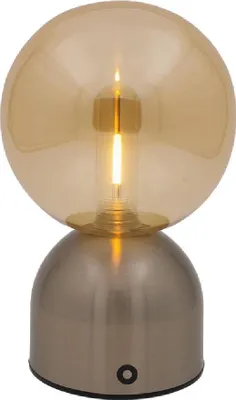Produktbild von Luxus - Touch-Tischlampe - Lina - Silber - H20 x Ø12