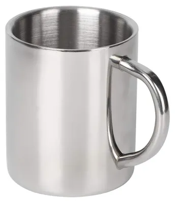 Edelstahl Camping Kaffeetasse 300 ml doppelwandig