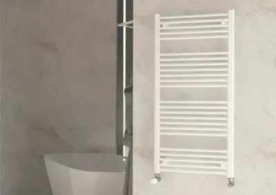 Produktbild von Rotheigner Badheizkörper SOLID 1220 x 600 mm weiß Anschluss Beidseitig unten
