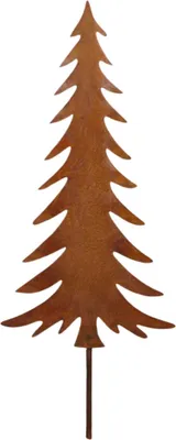 Produktbild von Rostikal Deko Tannenbaum zum Stecken 25 cm Metall Herbstdeko Edelrost Weihnachtsdeko
