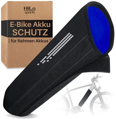 Immagine prodotto di Protezione per batteria di e-bike 28-42 cm, blu, in neoprene