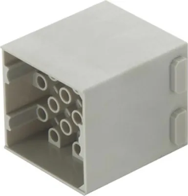 Obrázok produktu pre HARTING Han DD dvojitý modul s kolíkovým vložkou (M), lisovaná konektorová prípojka, 36-pólový, 500 V, 10 A – 1 ks