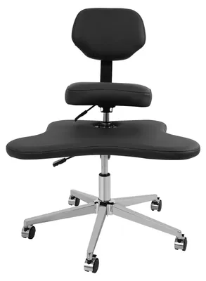 Zdjęcie produktu dla Ergonomiczne krzesło biurowe - Krzesło do biurka - Krzesło obrotowe - Krzesło do medytacji - Krzesło z podnóżkiem