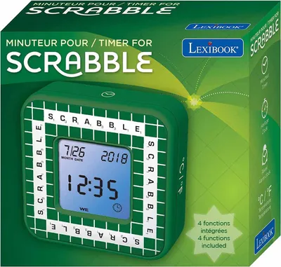 Obrázok produktu pre DIV RL300SC - Lexibook, časovač pre Scrabble, zelený