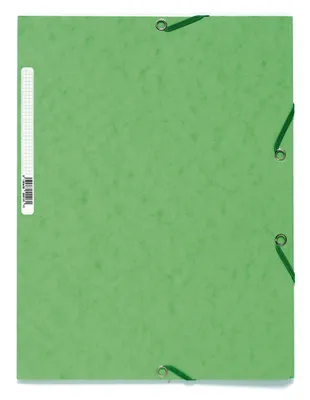 Immagine prodotto di Exacompta, raccoglitore A4 con 3 scomparti, elastico, cartoncino Manila, color limone
