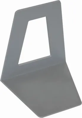 Produktbild von M&M Buchstützen grau 11,0 x 9,5 x 13,0 cm
