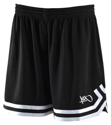 Produktbild von K1X Ladies Double X | Damen Basketball Shorts, Farbe:Schwarz, Kleidergröße:2XL