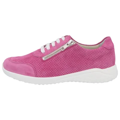 Productafbeelding van Vrijetijdsschoenen met veters voor dames, kleur fuchsia