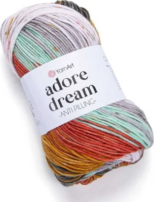 Produktbild von YarnArt Adore Dream 1069 Wolle: Weich, Antipilling, Vielseitig, 100%.Polyacryl, 280m