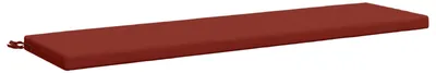 Produktbild von Bankkissen SOEST 100 % Polyester Rot 150 x 40 x 5 cm