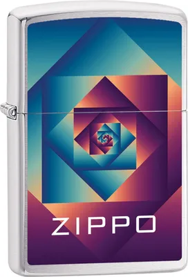 Produktbild von Org.ZIPPO chrom gebürstet color "Zippo Quaters" 60005582