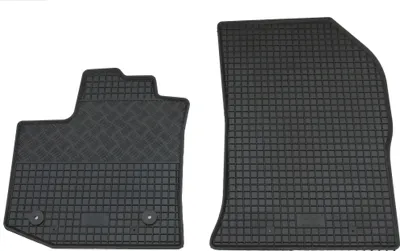 Imagen del producto de Juego de alfombrillas para el suelo de la marca Rigum Gummi, compatible con el Dacia Dokker, modelo fabricado a partir de 2013