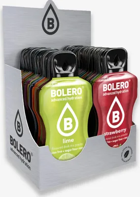 Produktbild von 74 Bolero Sticks 3g Instant Getränkepulver zuckerfrei kalorienarm Mix Mixpaket Testpaket Kennenlernpaket Probierpaket beliebte Sorten Frucht Beeren