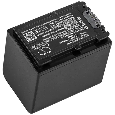 Produktbild von TECHTEK Akku Kompatibel mit [Sony] FDR-AX33, FDR-AX40, FDR-AX45, FDR-AX53, FDR-AX60, FDR-AX700, FDR-AXP33, HDR-CX450, HDR-CX625, HDR-CX680, HDR-PJ620