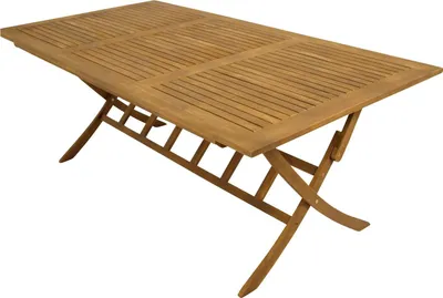 Klapptisch 200 x 100cm Akazie