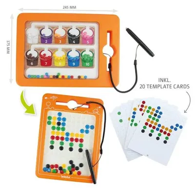 Immagine prodotto di Set lavagne magnetiche Beleduc & Ordina 2 in 1