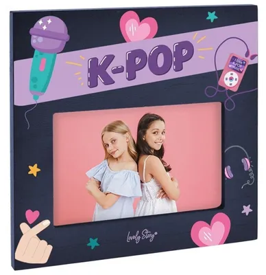Obrázok produktu pre Rámčeky na fotografie v štýle K-pop, tmavomodrej farby